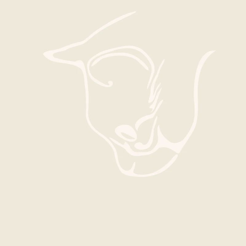 Conception graphique de visage de chat