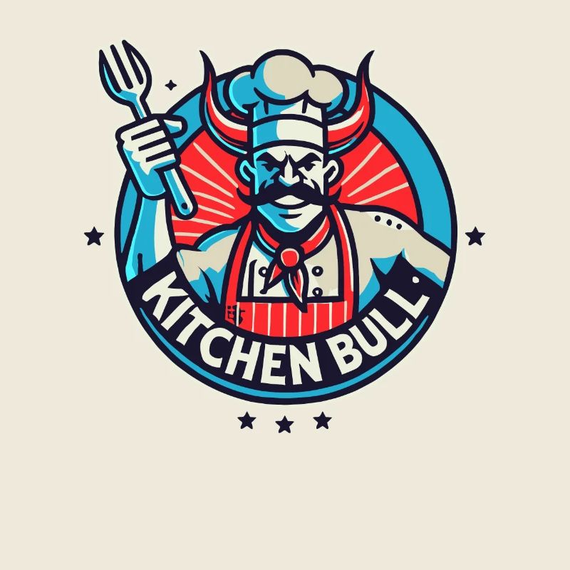 Le chef est un taureau de cuisine