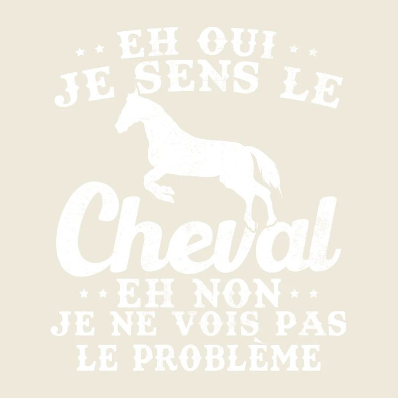 Ich fühle das Pferd und nein, ich sehe das Problem nicht