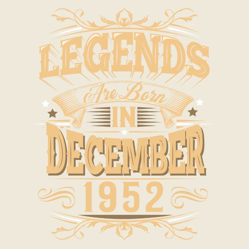 Dezember 1952 Geburtstag Legende