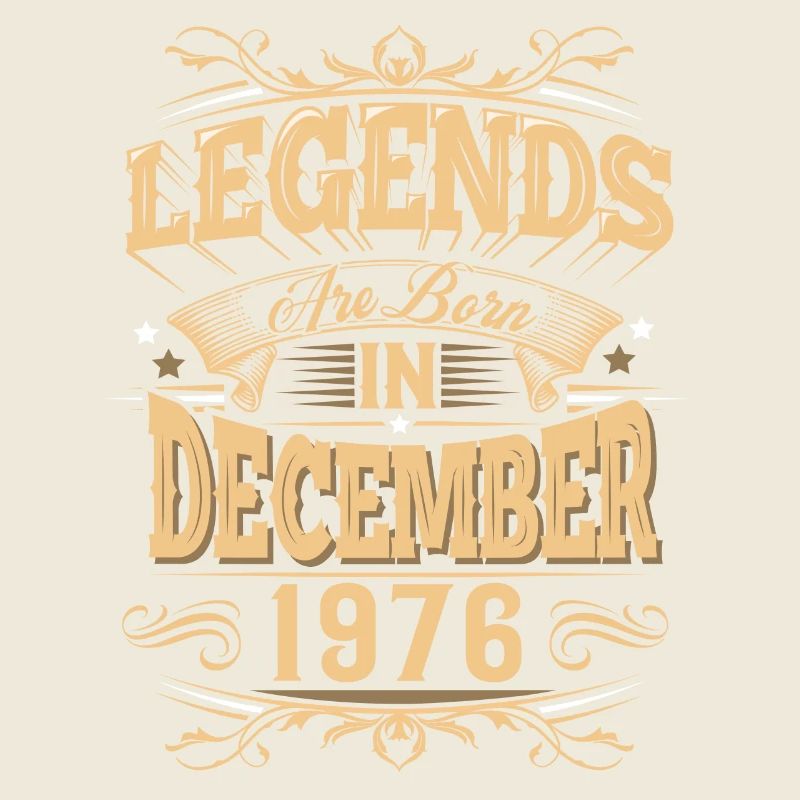 Légende de l’anniversaire de décembre 1976