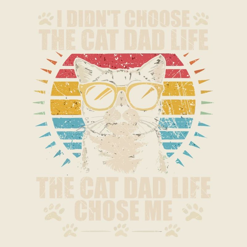 I didn't choose the cat dad life