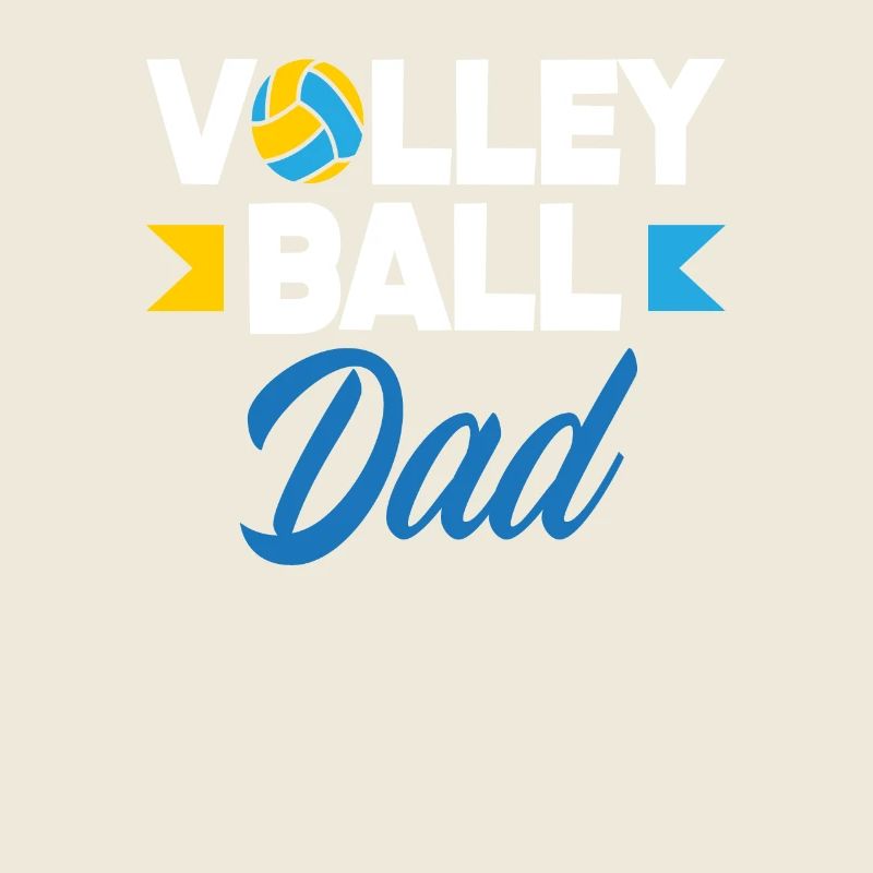 Volleyball papa passionné