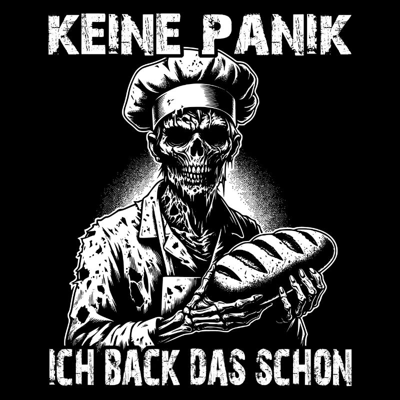 Zombie Bäcker gruseliger Bäcker