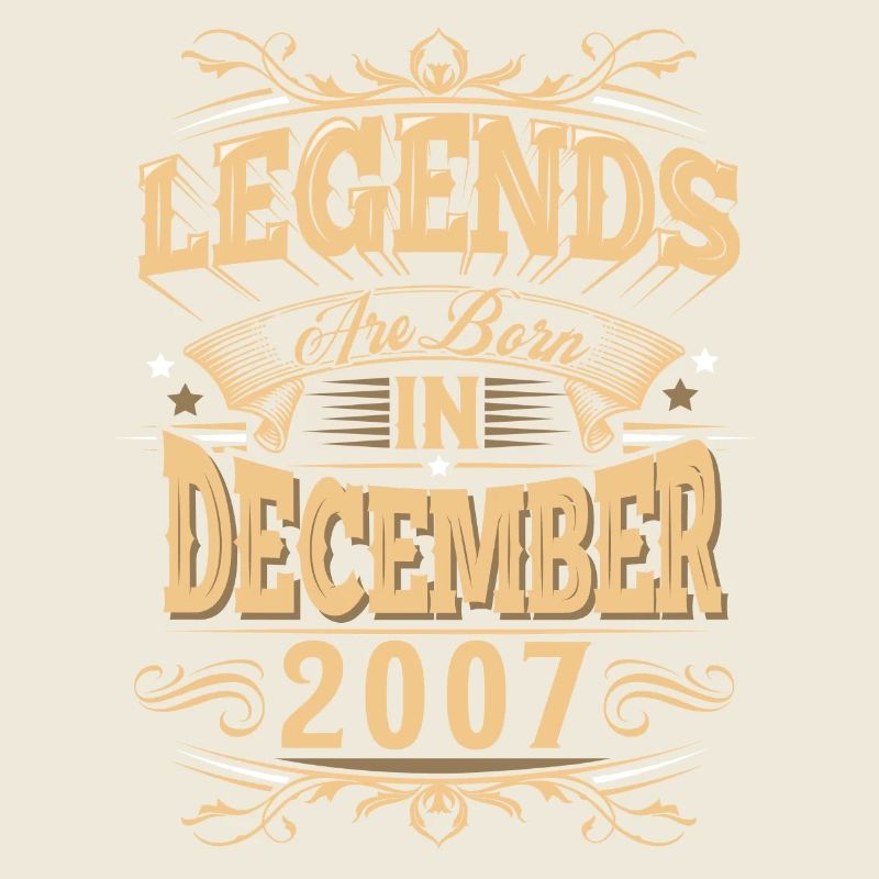 Dezember 2007 Geburtstag Legende