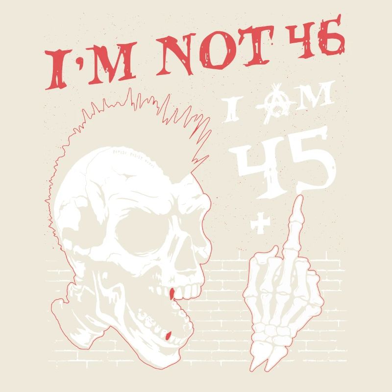I Am 45 Plus Middle Finger - 46th Birthday