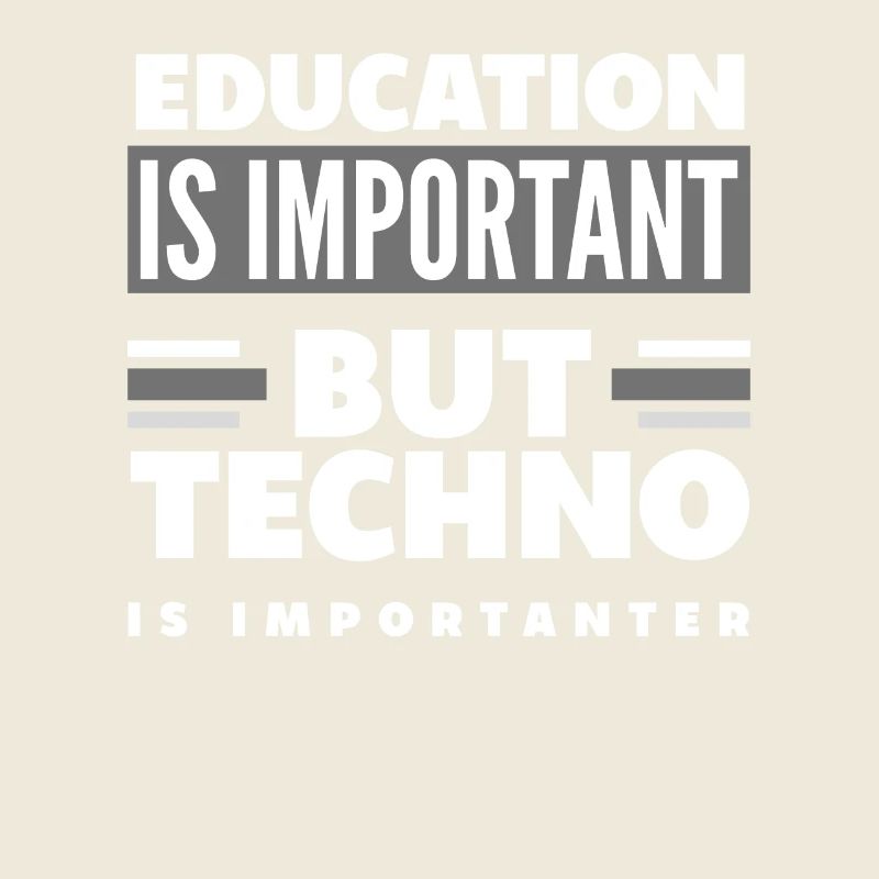Techno Liebhaber Bildung Wichtiger