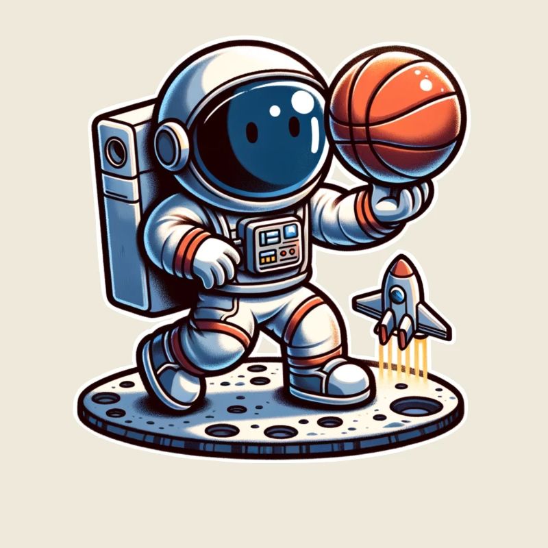 Basketball Astronaut