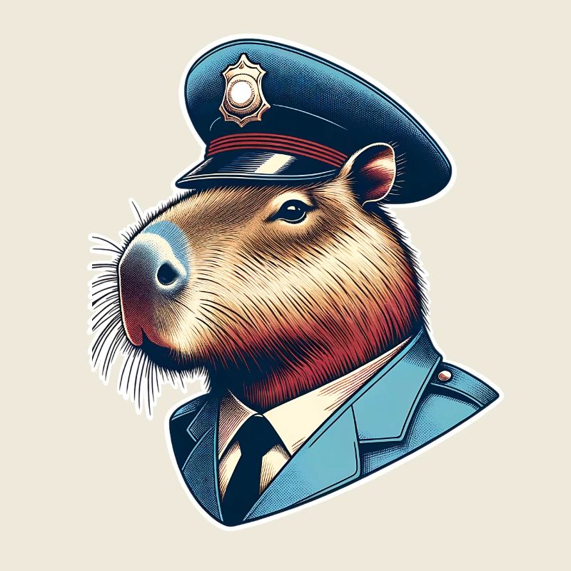 Capybara Police