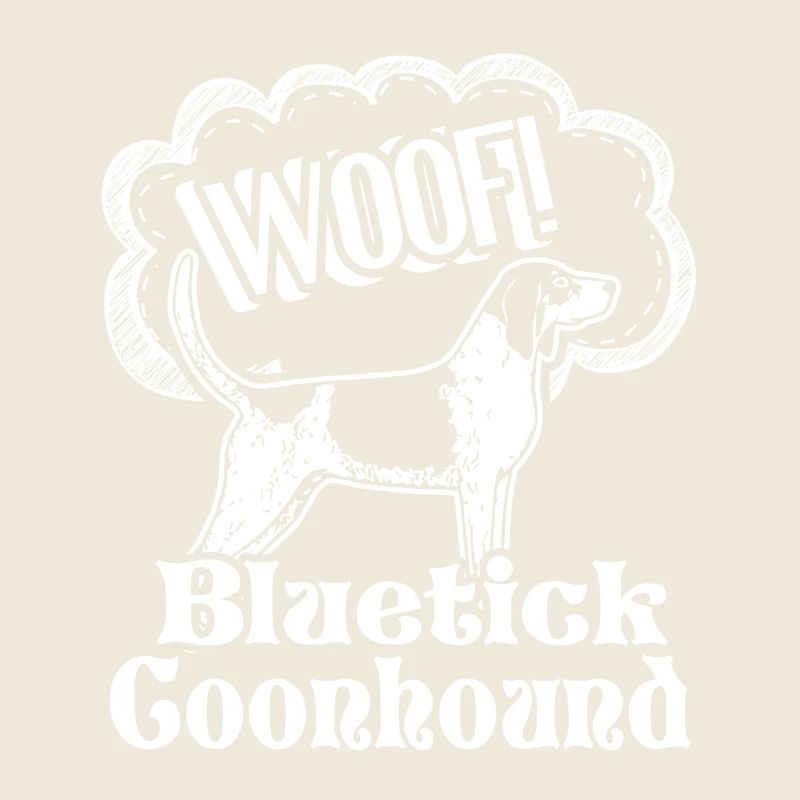 Woof Bluetick Coonhound