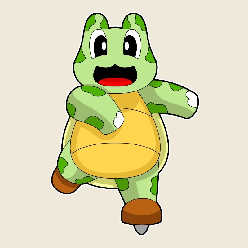 Patins à glace tortue