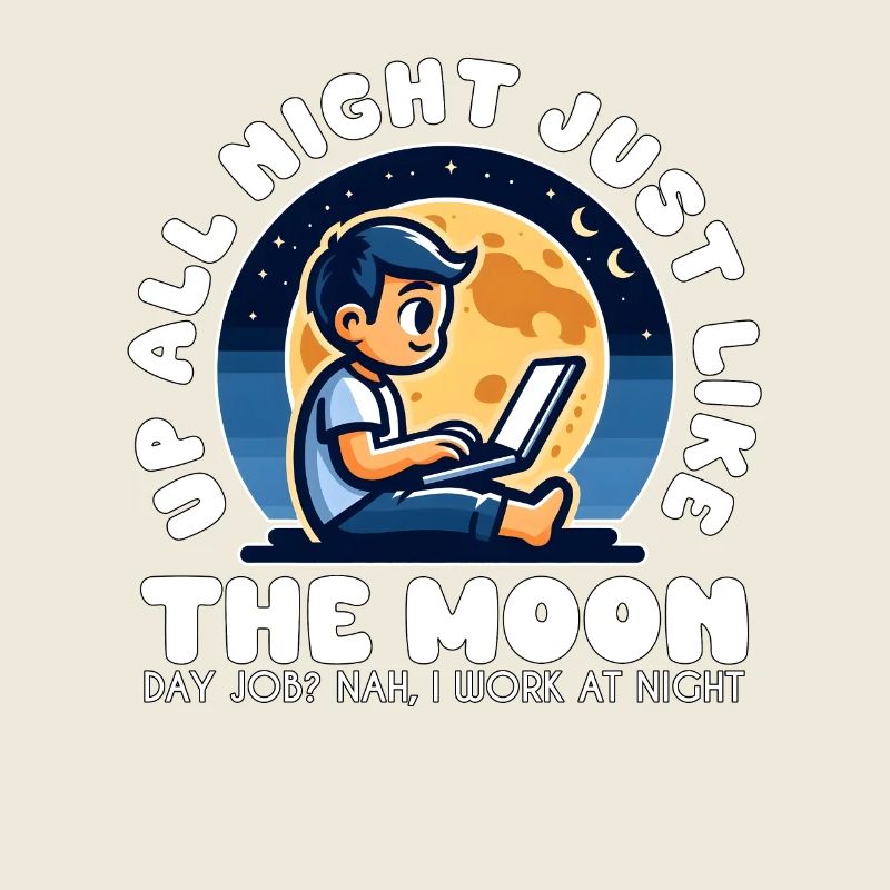 DEBOUT TOUTE LA NUIT, COMME LA LUNE