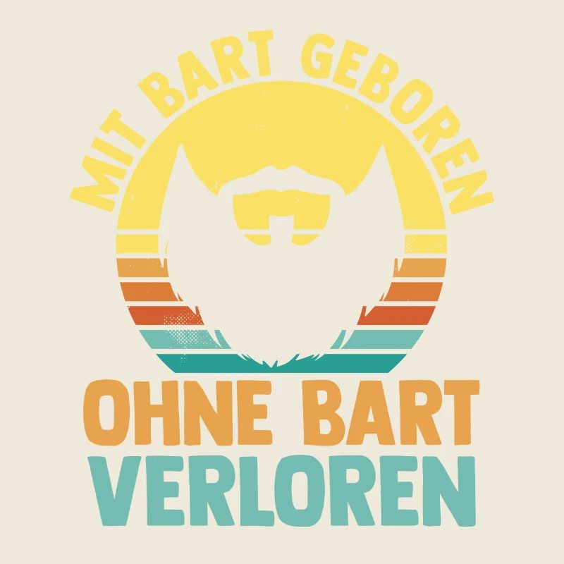 Bärtig Bartträger Bart