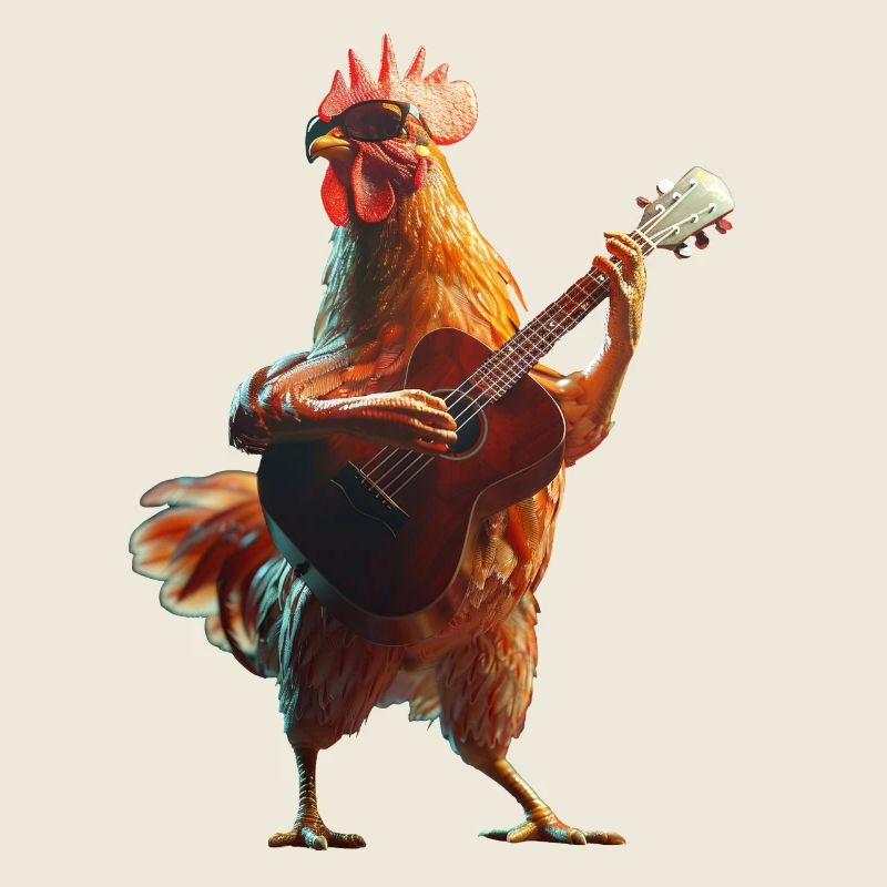 Rooster Ukulele