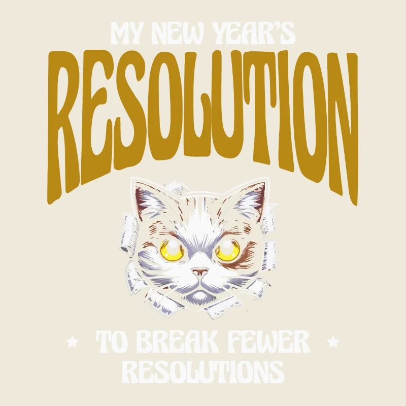 Ma résolution du Nouvel An de briser moins de résolutions