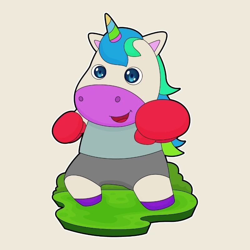Licorne Boxer Gants de boxe Boxe