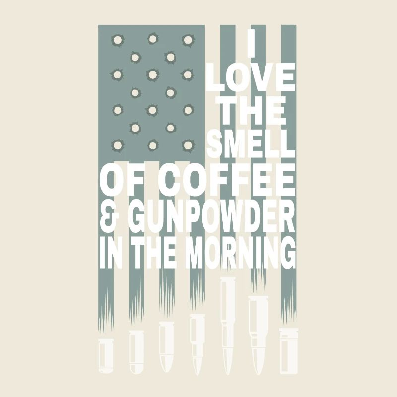 J’adore l’odeur du café et de la poudre à