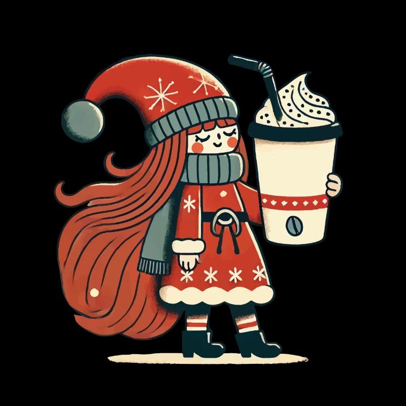 Amateur de café de Noël Gnome Gnome Gnome