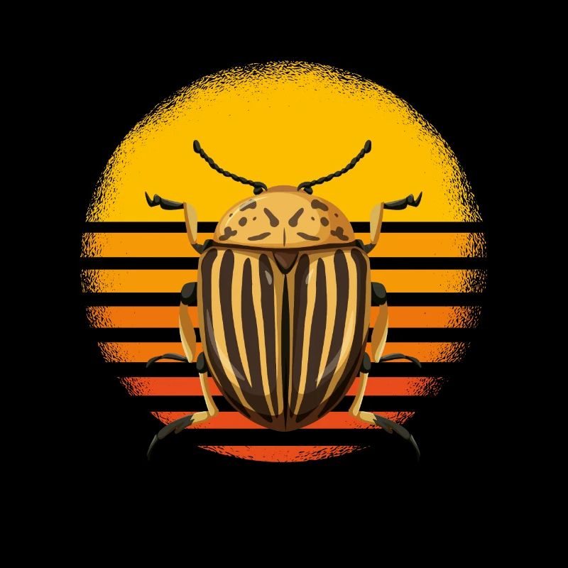 Retro Stripe Pattern for Nature Lovers
