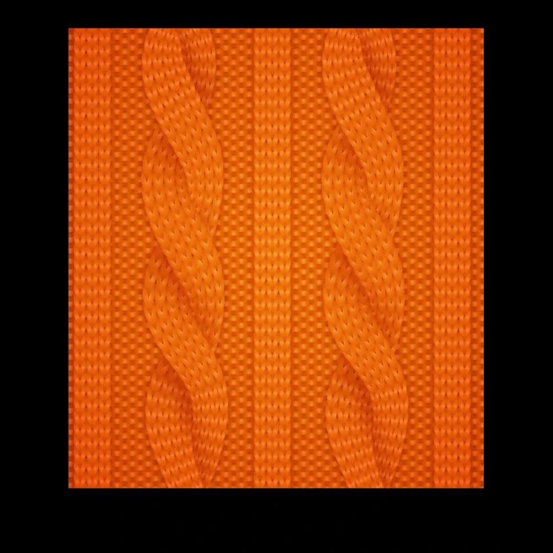 Orange Knitted Pattern Design Orange Knitted