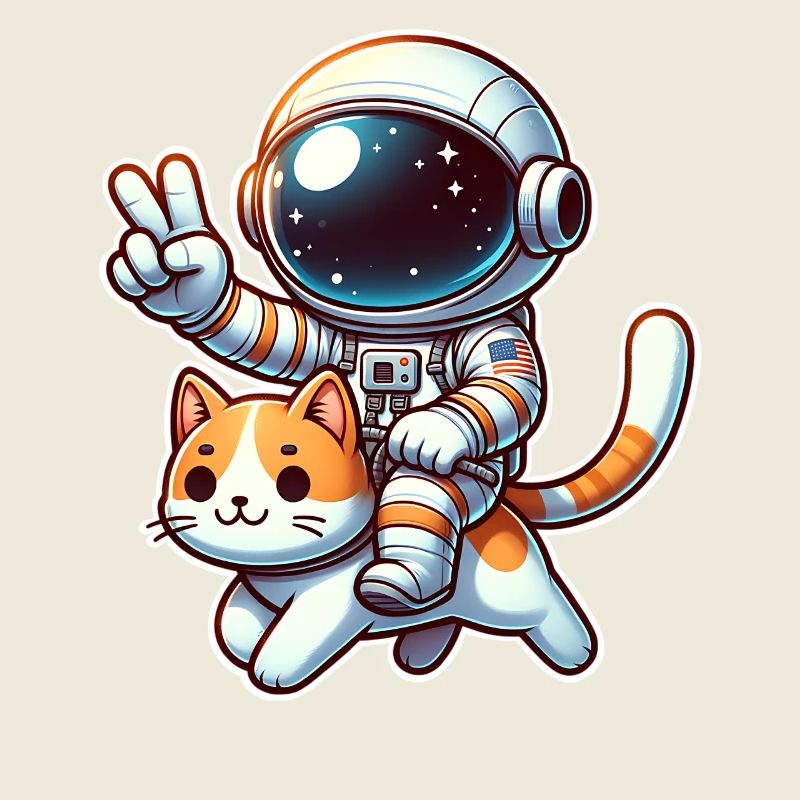 Chat astronaute