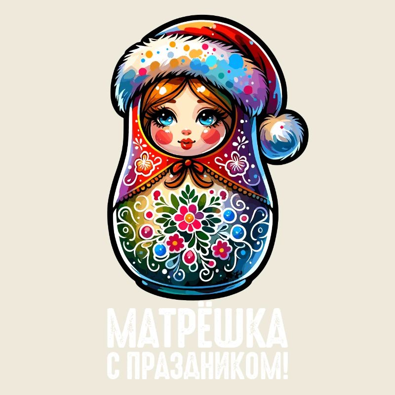 Matriochka russe Noël Russie