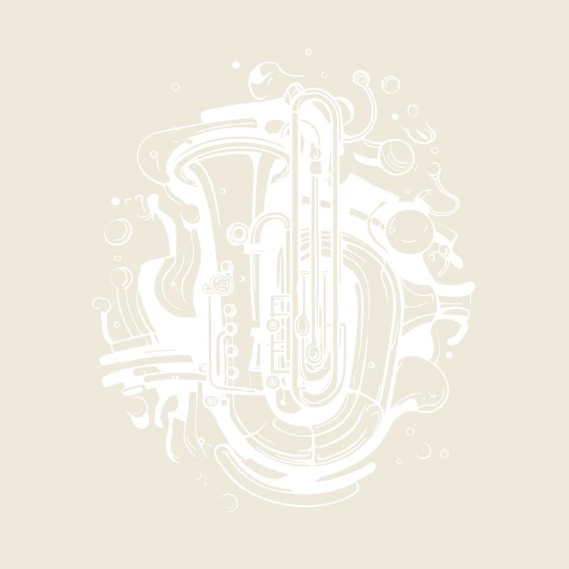 Tuba style dessin animé