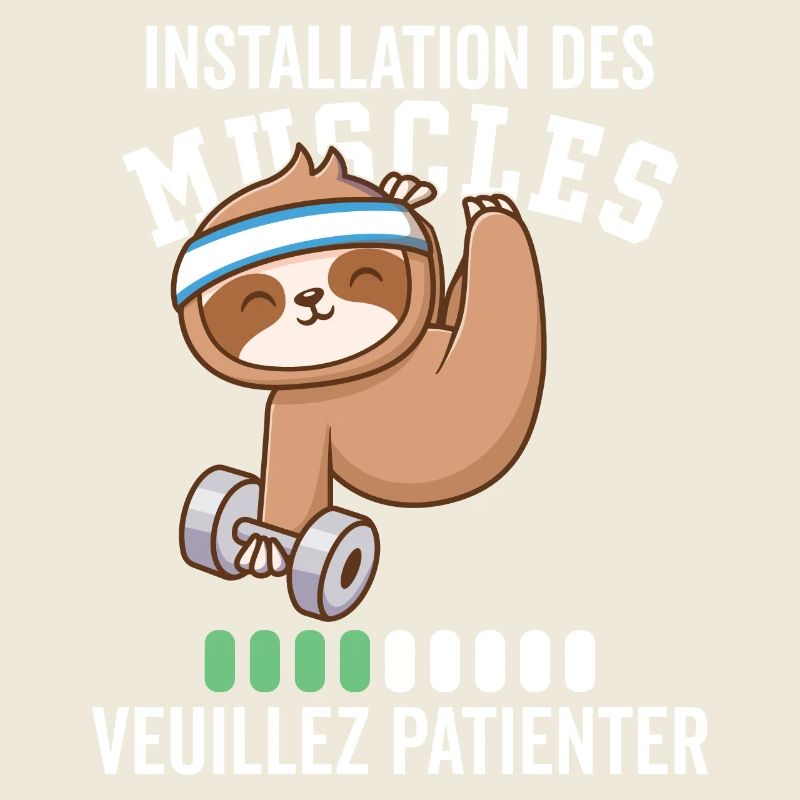 Muskelinstallation: Bitte warten