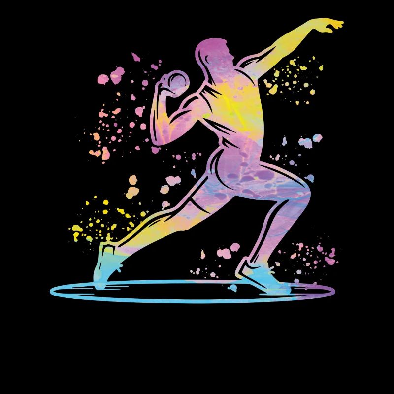 Lanceur de poids Colorsplash Lancer de poids