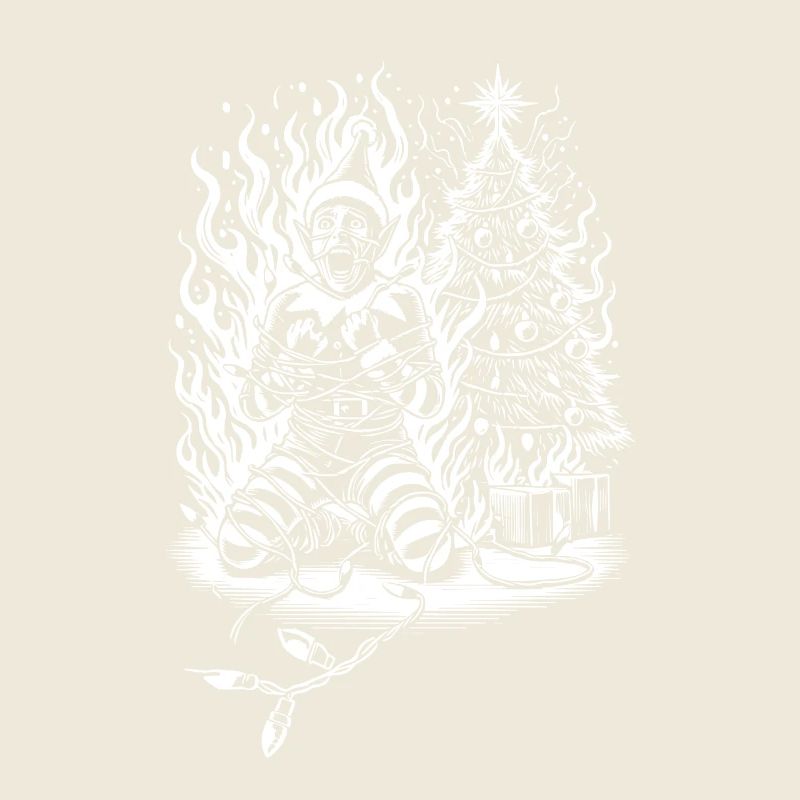 Listiger Sarkasmus Weihnachts-Horror