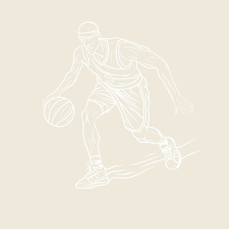 Basketball Player Drawing
