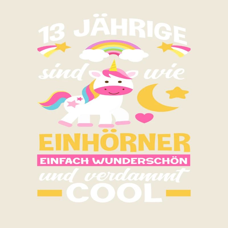 13. Geburtstag Einhorn Mädchen
