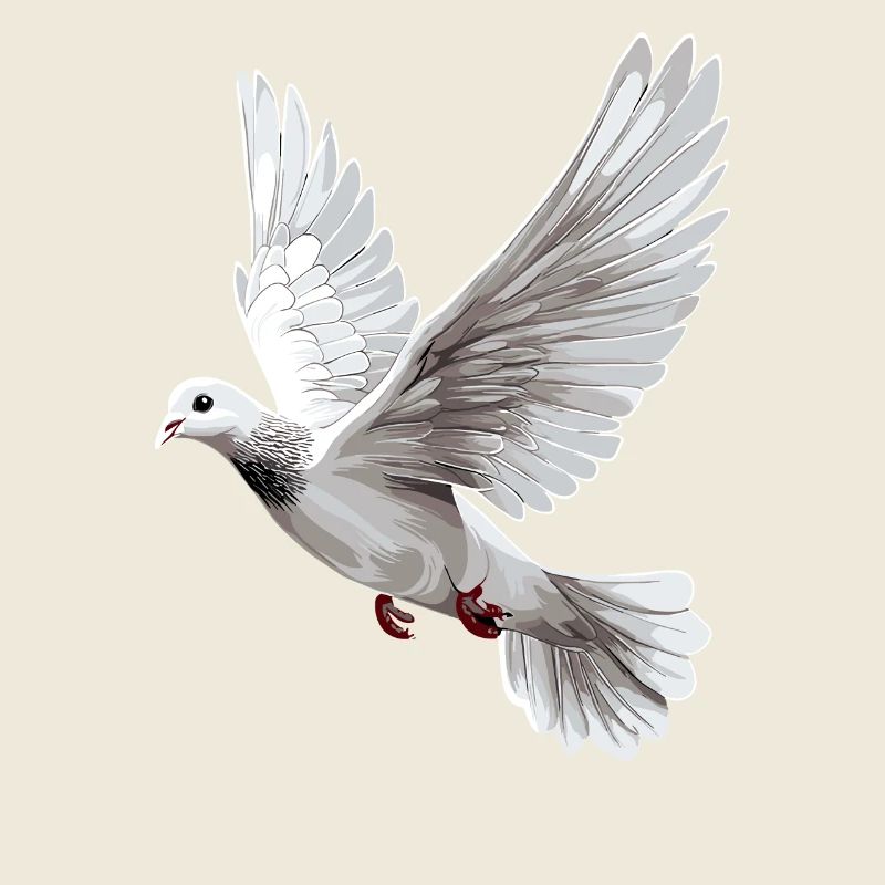 Colombe Blanche Paix Paix Bois Colombe Colombes Blanches
