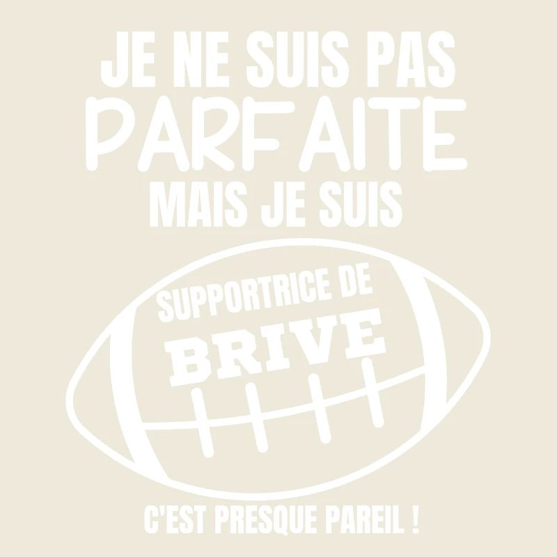 Supportrice de Brive Parfaite Rugby