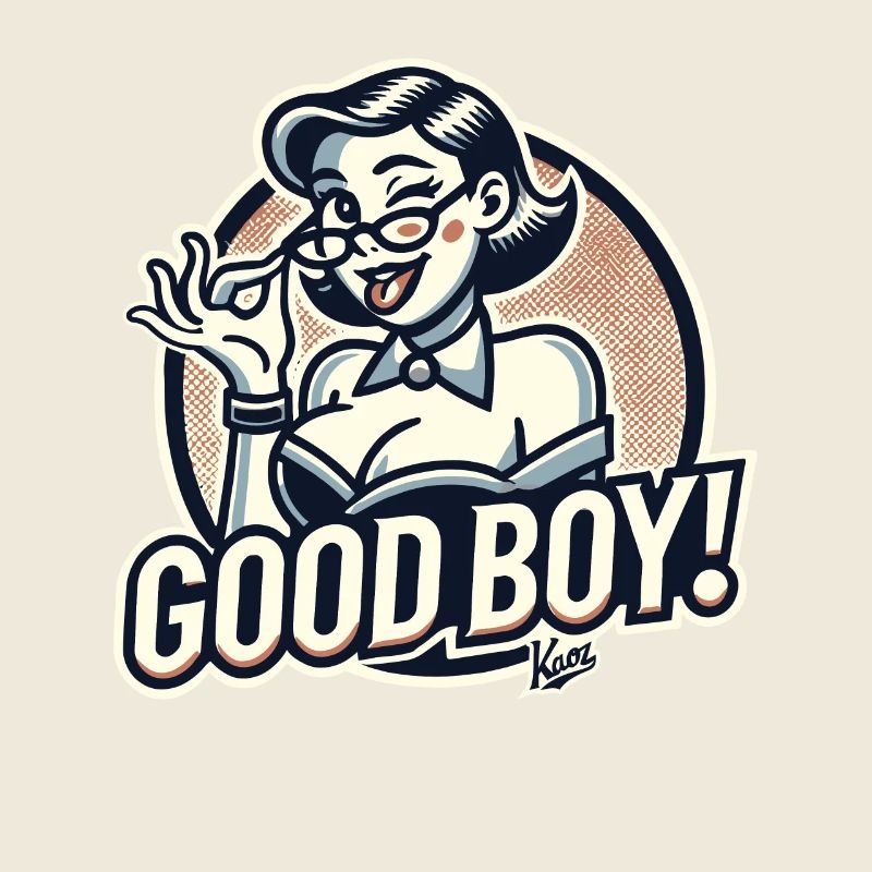 Belle dame nerd stricte : Bon garçon !