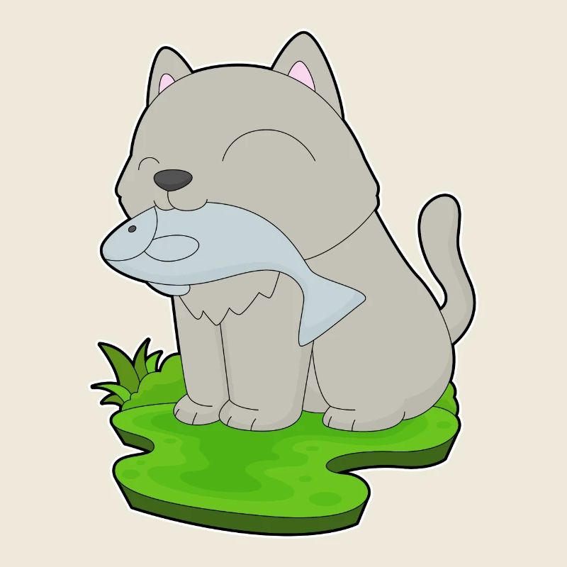 Pêche au chat pêcheur
