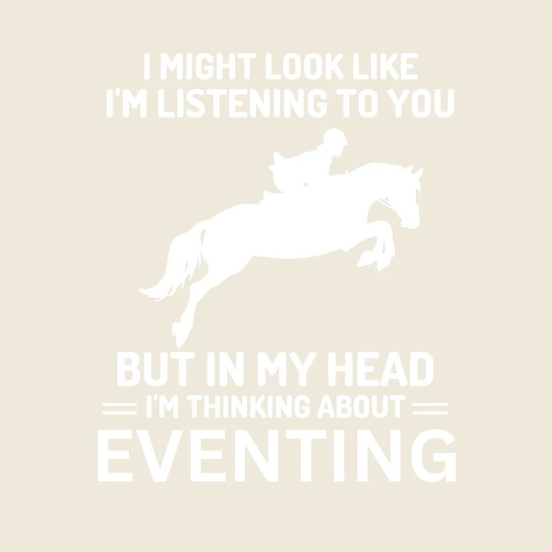 Cavalier Citation Réfléchie Conception