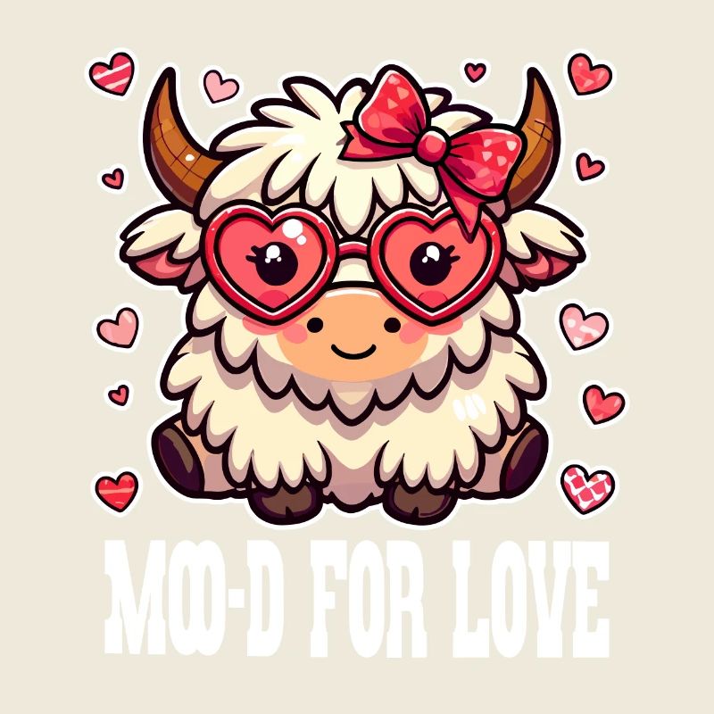 Moo-d for Love - Douce vache de la Saint-Valentin