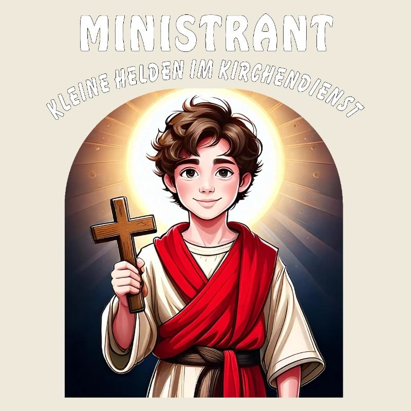 ENFANT DE CHŒUR PETITS HÉROS DANS LE SERVICE RELIGIEUX