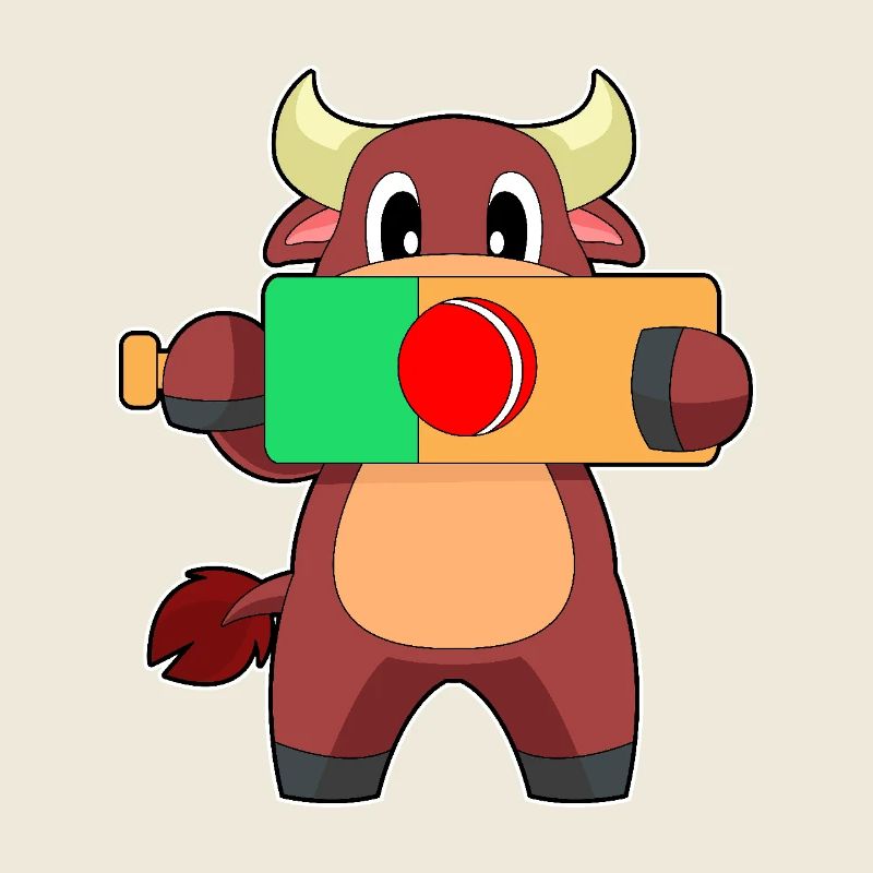 Bull Cricket Cricket Bat