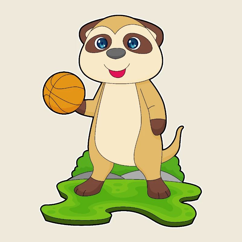 Meerkat Basketteur Basketteur