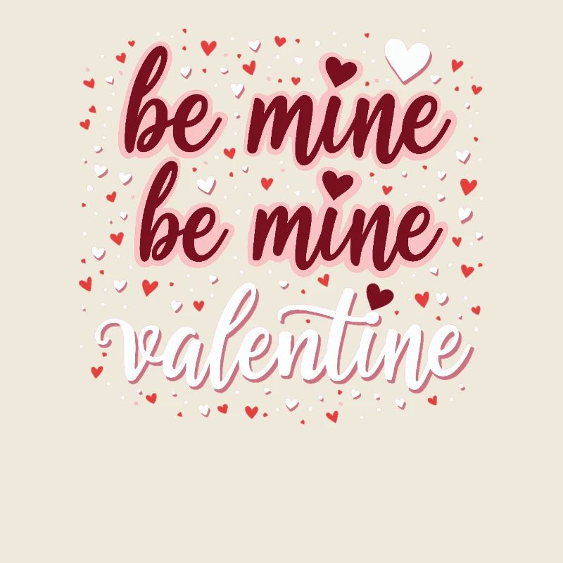 Be Mine Tenue romantique de la Saint-Valentin avec coeur