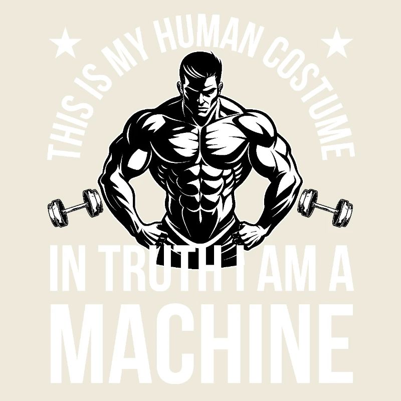 This is my human costume, I am a machine Geschenk