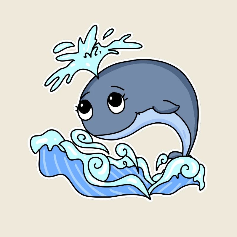 Baleine Animal Océan Graphique