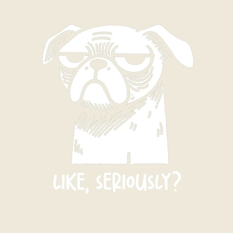 Dog Unamused Like Seriously Judging Sarcastic