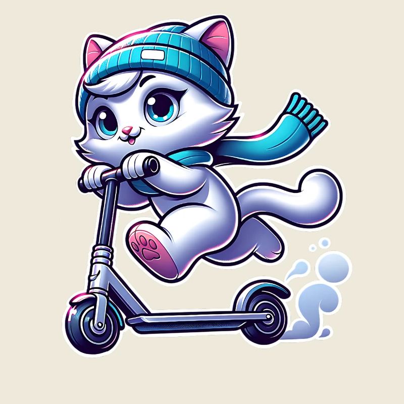 E-Scooter E-Scooter Kick Scooter Cat