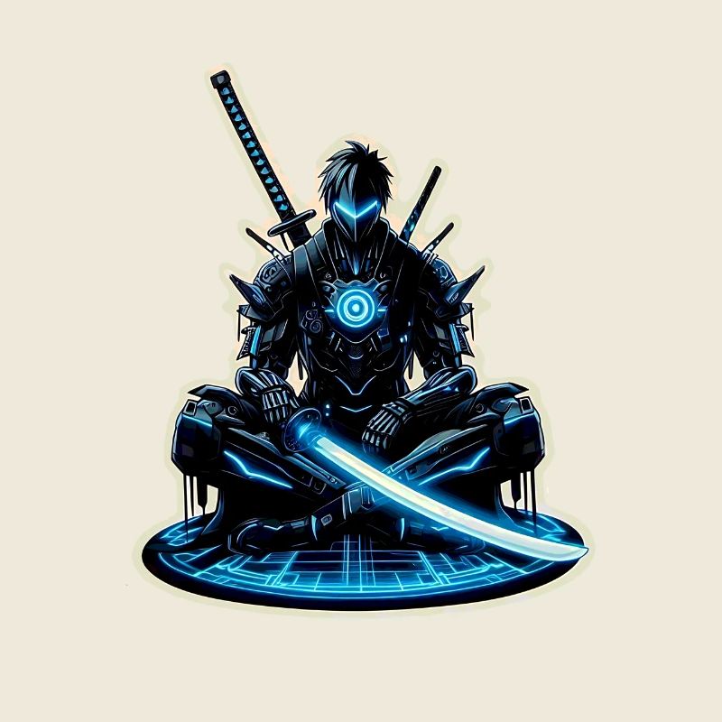 Samurai Sci-Fi Cyber Punk Anime Manga