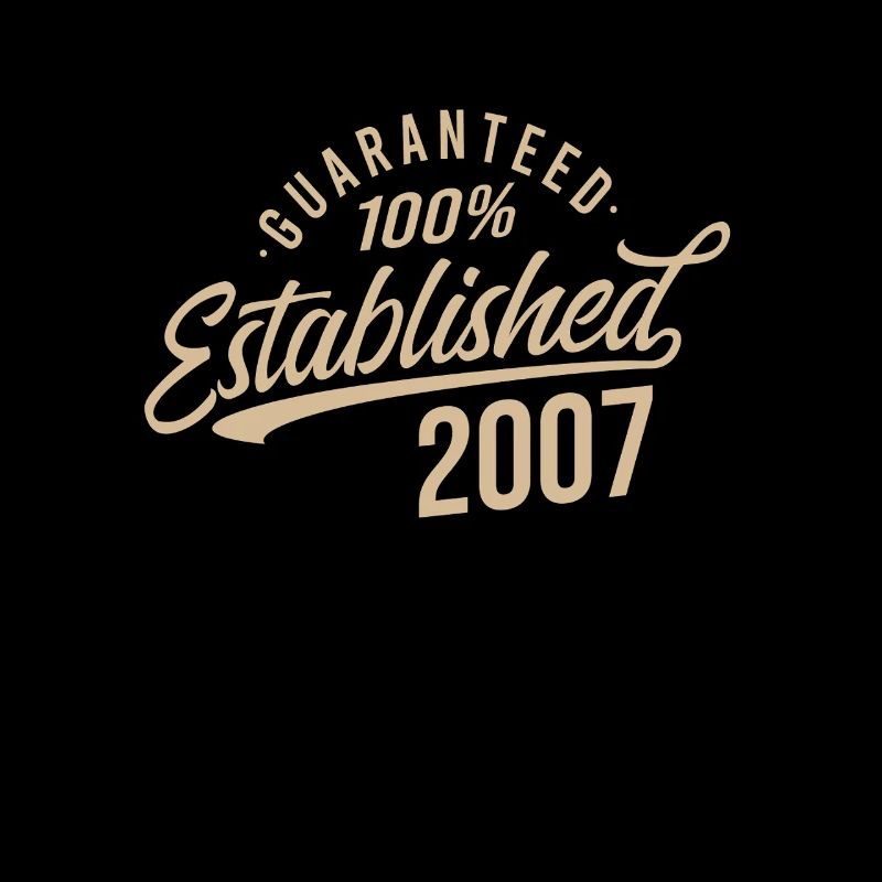 Geburtstag Established 2007