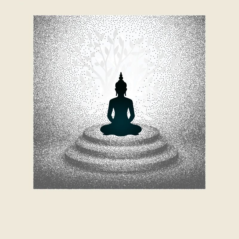 Meditierender Buddha Meditating Buddha
