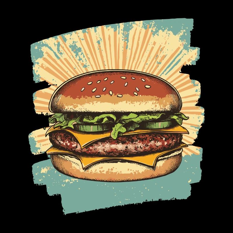 Burger Retro